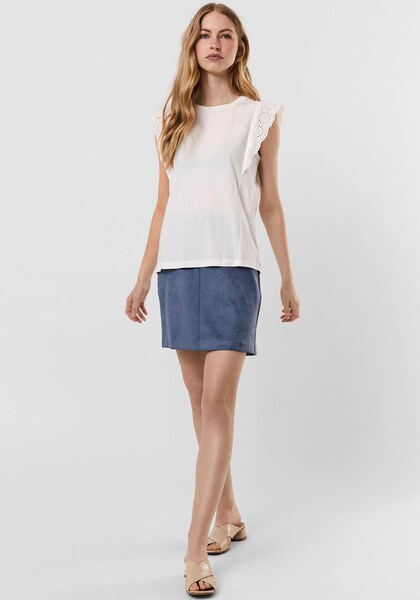 Vero Moda Rundhalsshirt »VMHOLLYN SS TOP«