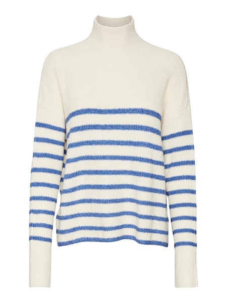 Vero Moda Stehkragenpullover »VMMARINA LS HIGHNK LONG PULLOVER GA BOO«