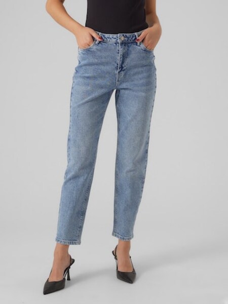 Vero Moda Straight-Jeans »VMLINDA HR MOM JEANS GU3184 GA NOOS«