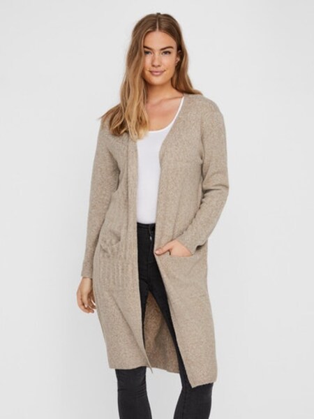 Vero Moda Strickjacke »VMDOFFY LS LONG OPEN CARDIGAN GA NOOS«