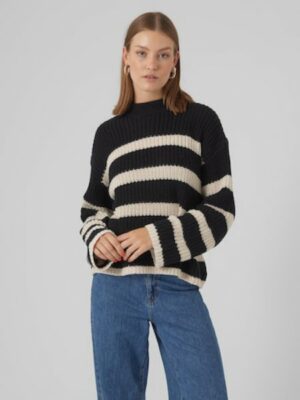 Vero Moda Strickpullover »VMHILDA LS HIGHNECK PULLOVER GA NOOS«