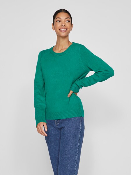 Vila Rundhalspullover »VIRIL O-NECK L/S KNIT TOP - NOOS«