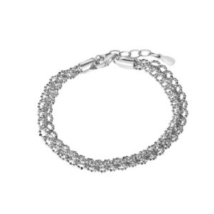 Vivance Armband »925/- Sterling Silber rhodiniert Kugelkette«