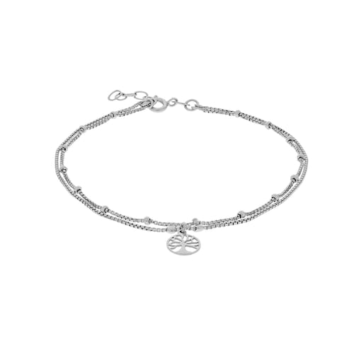 Vivance Armband »925/- Sterling Silber rhodiniert Lebensbaum«