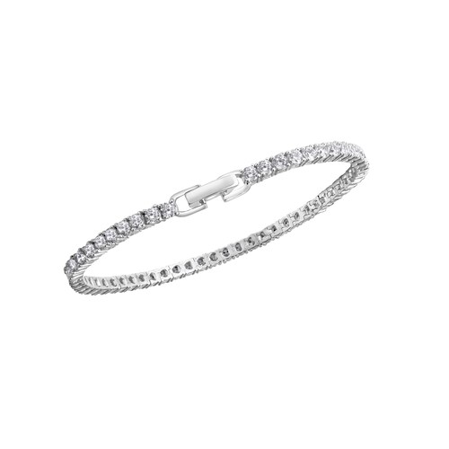 Vivance Armband »925-Sterling Silber rhodiniert Zirkonia«