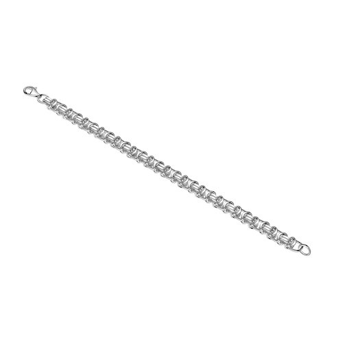 Vivance Armband »925/- Sterling Silber weiß Etruskerarmband 21 cm«