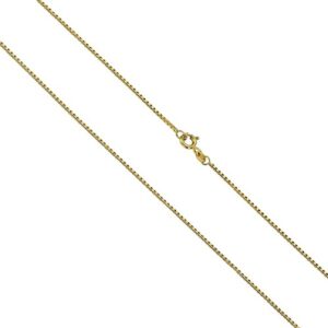 Vivance Collierkettchen »333 Gold Veneziakette diamantiert«