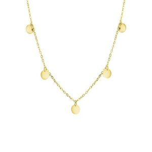 Vivance Collierkettchen »925-Sterling Silber vergoldet«