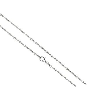 Vivance Collierkettchen »925/- Sterling Silber weiß Würfelelemente 45 cm«