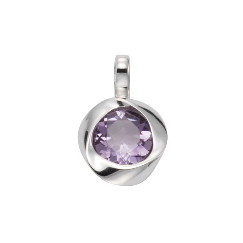 Vivance Kettenanhänger »925/- Sterling Silber Amethyst«