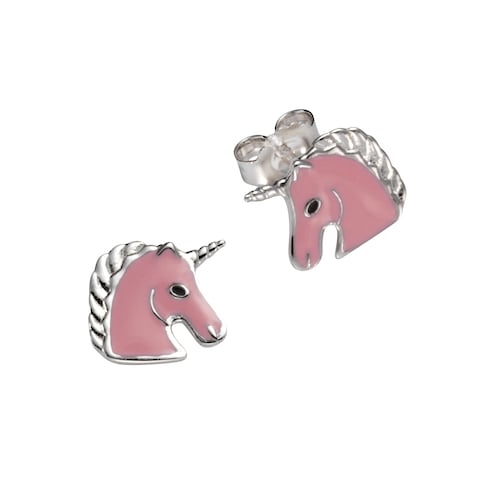 Vivance Paar Ohrstecker »925/- Sterling Silber Einhorn«