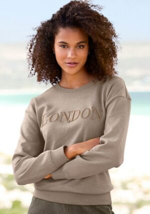 Vivance Sweatshirt »-Loungeshirt mit«