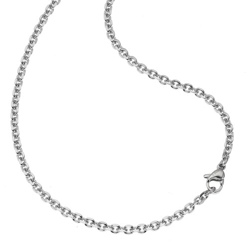 Zeeme Collier »Ankerkette Edelstahl 3mm breit«